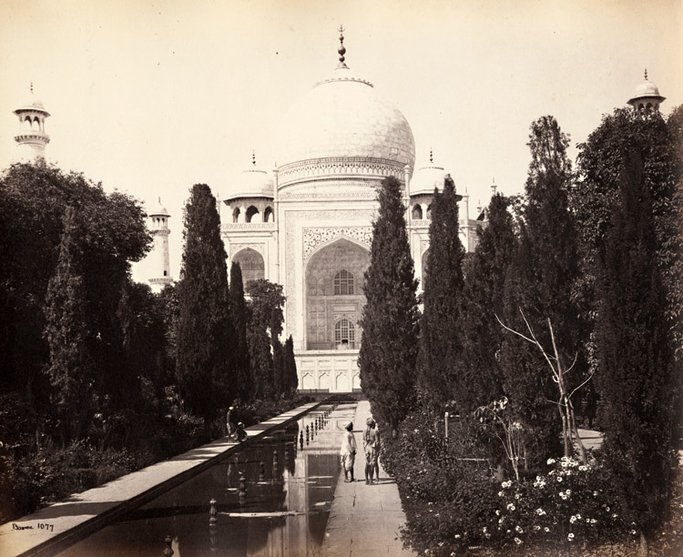 Samuel Bourne - The Taj Mahal at Agra, India