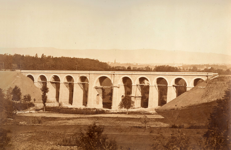 Bisson Freres - Viaduc de l'Aubonne, pres Allaman (Canton de Vaud)