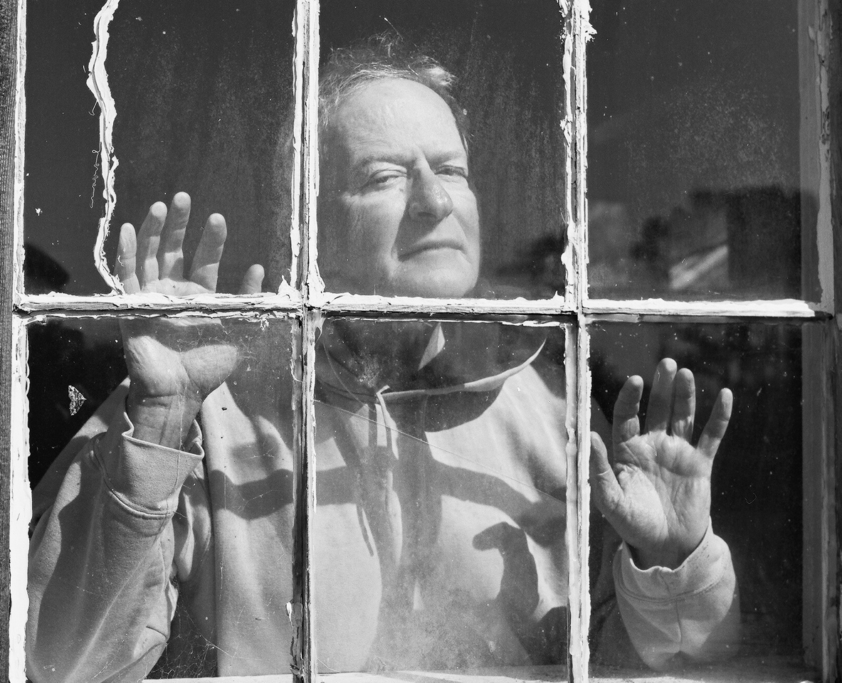 Arthur Tress - Self Portrait in Cabin in Casper, WY Arthur Tress - Self Portrait in Cabin in Casper, WY