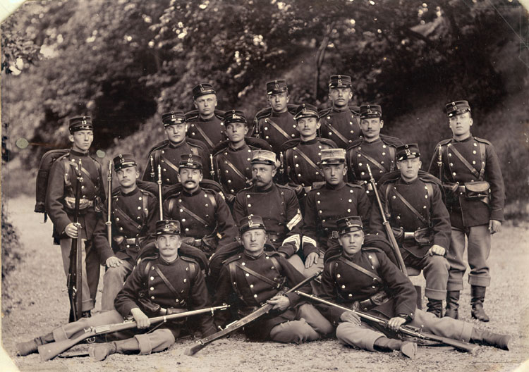 Anonymous - Group of Soldiers with Rifles