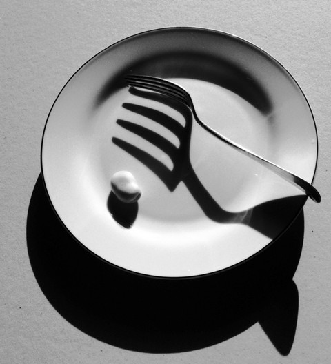 Fork and Plate (Still Life)