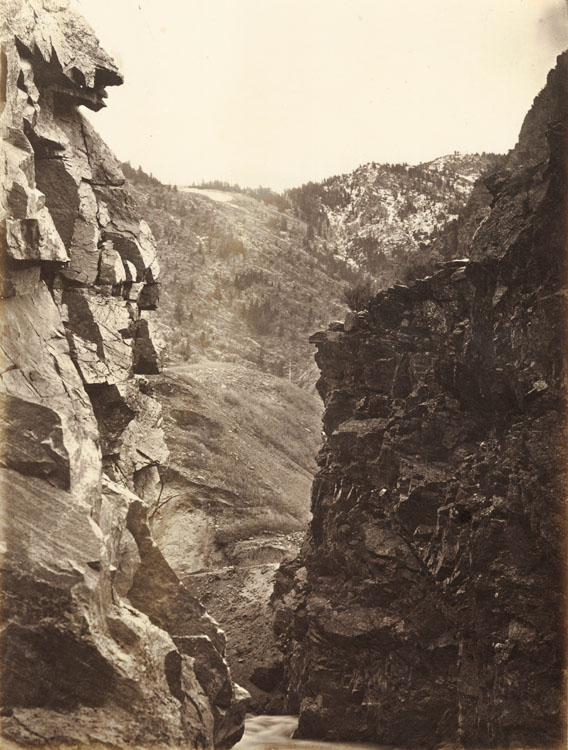 Devil's Gate, Weber Canyon (Plate 40)