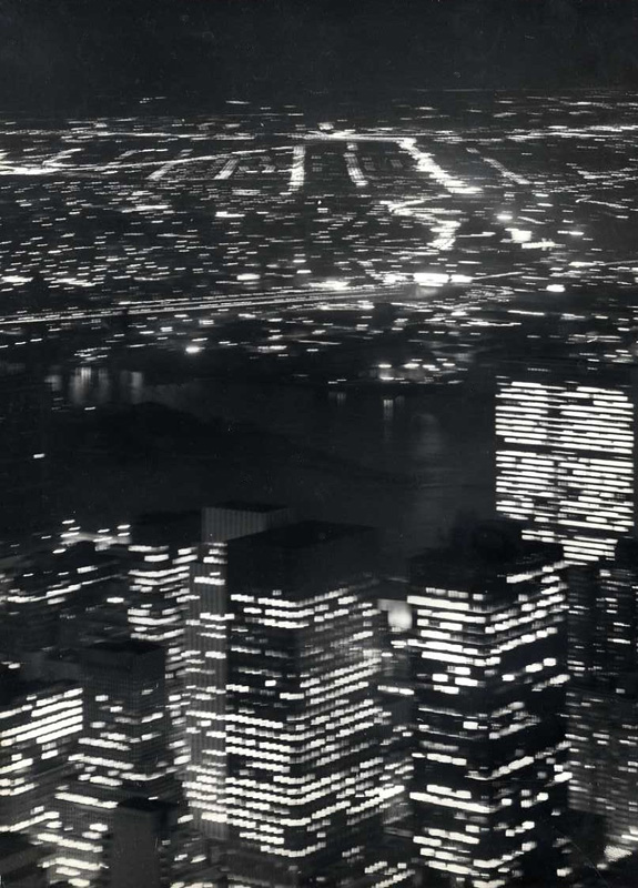 New York City Buildings at Night
