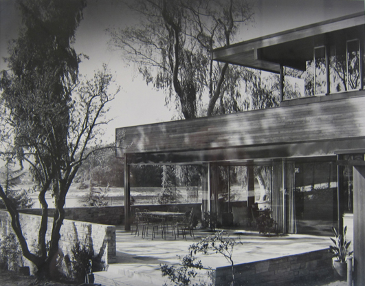 Residence of Dr. David Treweek overlooking Silver Lake, Los Angeles, CA (Richard Neutra, Architect)