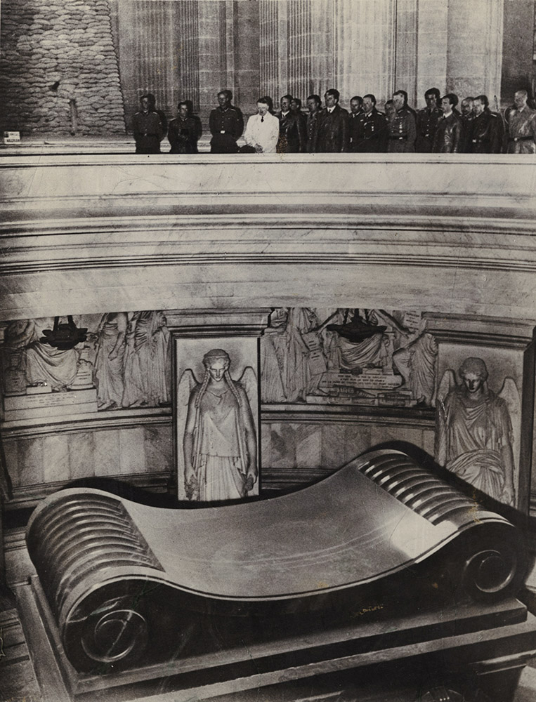 Hitler Visiting Napoleon's Tomb