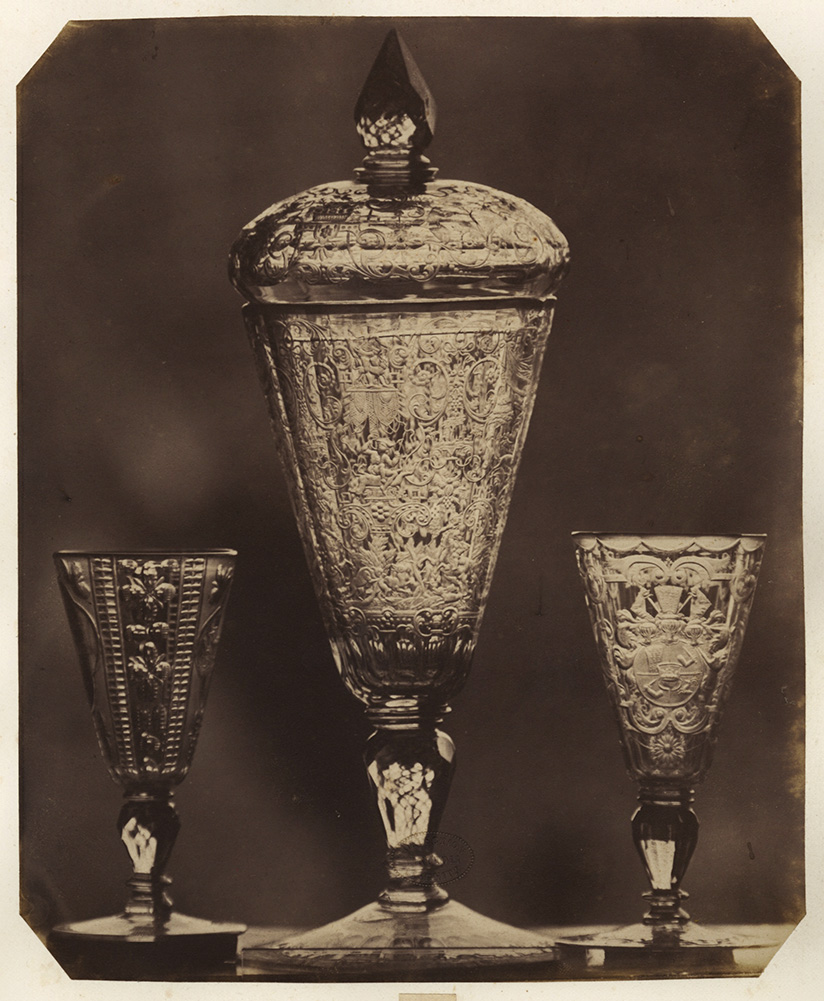 Ludwig Belitski - Glassware Chalice and Two Glasses Ludwig Belitski - Glassware Chalice and Two Glasses