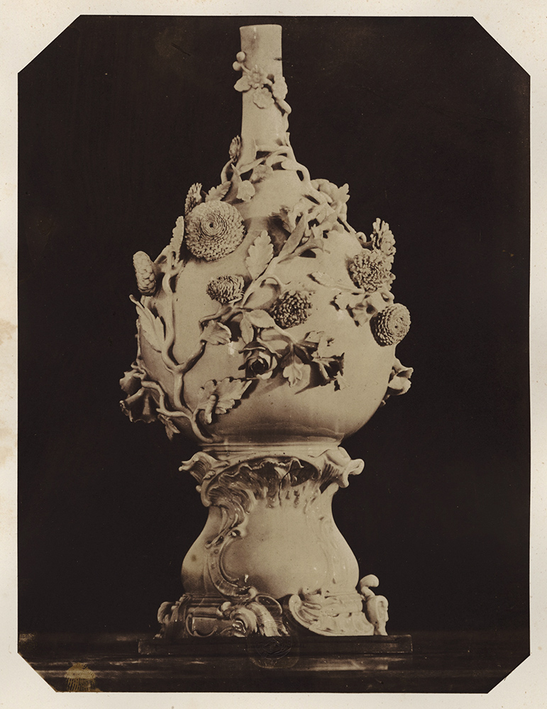 Ludwig Belitski - Intricate Ceramic with Flowers Ludwig Belitski - Intricate Ceramic with Flowers