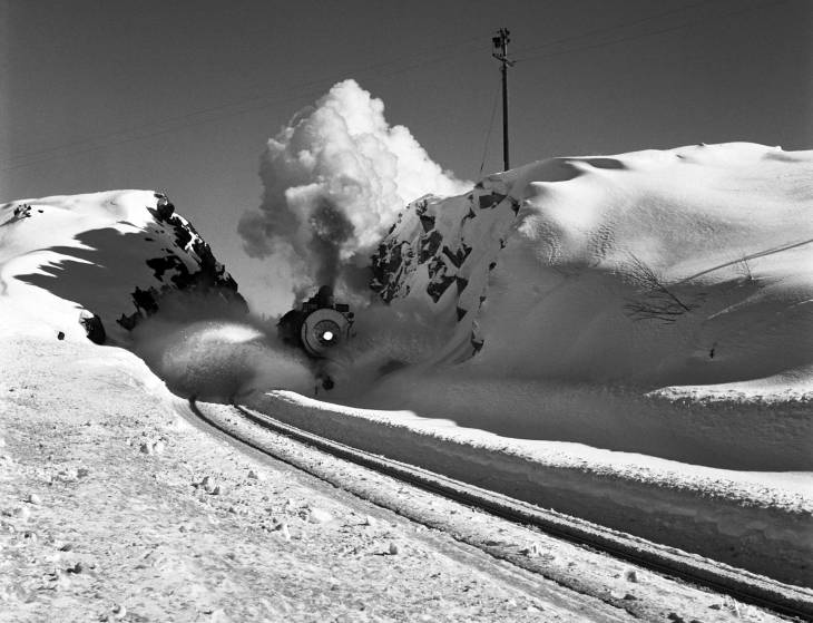 John Dominis - Southern Pacific Steam Engine, Donner Pass, California John Dominis - Southern Pacific Steam Engine, Donner Pass, California