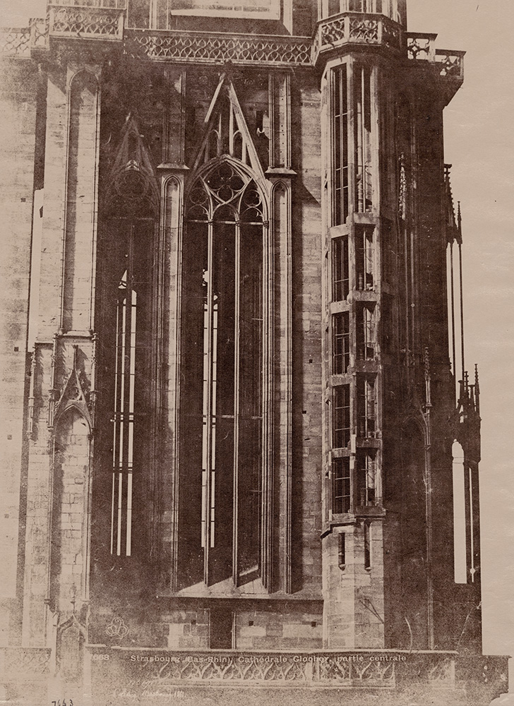 Henri Le Secq - Strasbourg Cathdral Bell Tower in the Central Portal