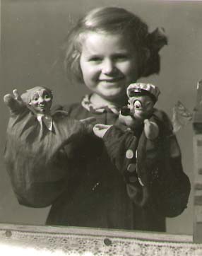 Girl with Puppets