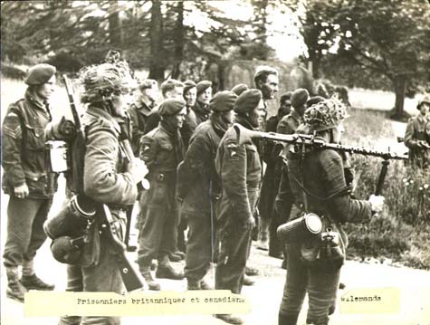 Anonymous - Allied Parachutists Taken Prisoner by Germans (4 Images)