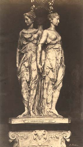 Edouard Baldus - Monument to Henry II and Catherine De Medici Edouard Baldus - Monument to Henry II and Catherine De Medici