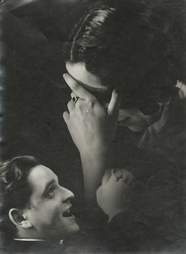 Anonymous - Double Exposure of a Young James Cagney and Starlet Anonymous - Double Exposure of a Young James Cagney and Starlet