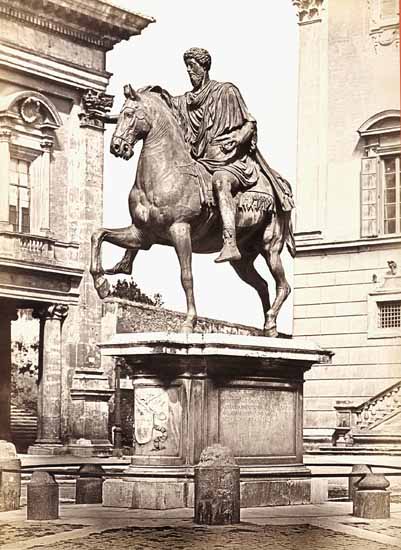 James Anderson (attributed to) - Bronze Statue of Marcus Aurelius, Rome James Anderson (attributed to) - Bronze Statue of Marcus Aurelius, Rome