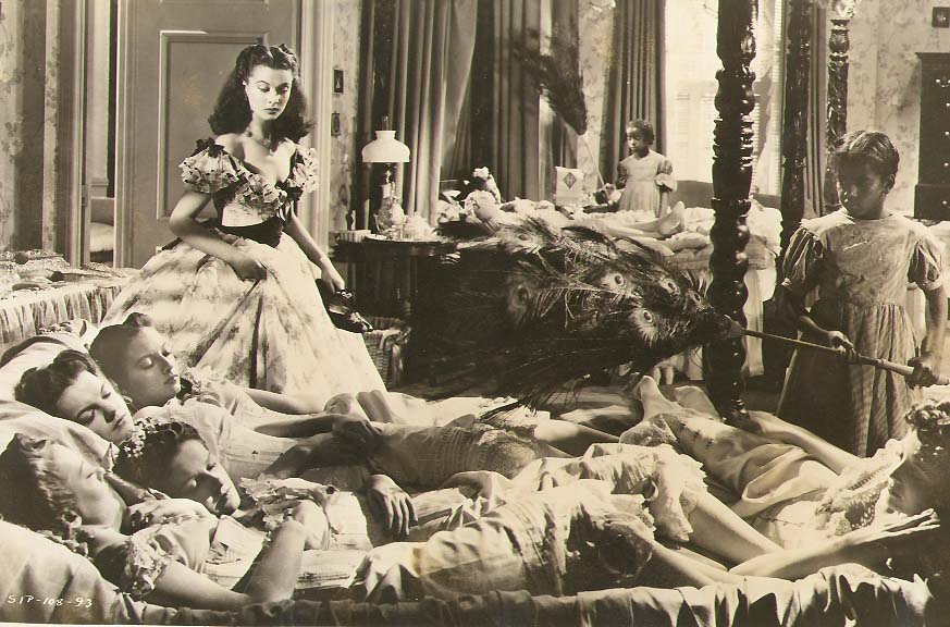 Vivien Leigh in a Scene from Gone with the Wind
