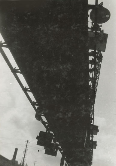 Geza Vandor - Train Trestle from Below