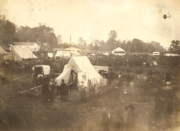 Anonymous (probably Jesse Whitehurst Studio) - Political Rally, Possibly for Buchanan