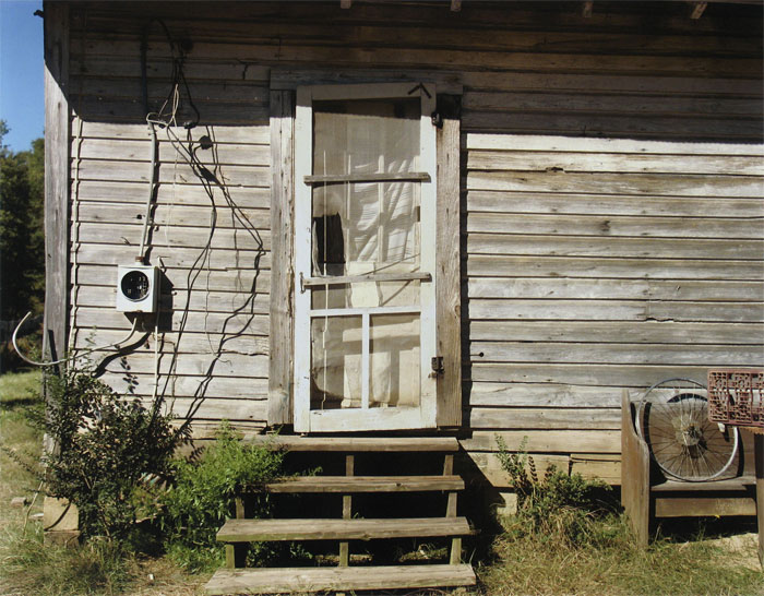 William Christenberry - White Door, Moundville, AL
