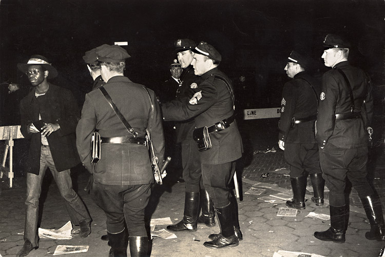 Bonnie Freer - Tactical Police Force, during Demonstrations at Columbia University, New York City, NY