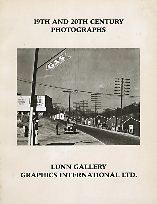 Harry Lunn - Catalogue 5, 19th and 20th Century Photographs, Lunn Gallery