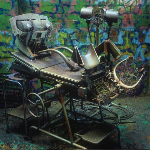 Arthur Tress - Robot Birth, New York Arthur Tress - Robot Birth, New York