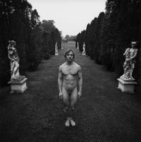 Arthur Tress - Hermaphrodite behind Venus and Mercury, East Hampton, NY
