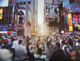 Jerry Spagnoli - Times Square Solstice, NY