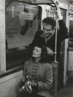 Robert Doisneau - Marc and Christiane Chevalier in the Paris Metro