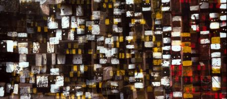 Yasuhiro Ishimoto - Untitled Abstraction, Colored Wood Blocks