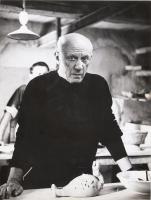 Andr� Villers - Picasso with a Clay Sculpture