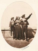 Jean-Jacques Heilmann - The Guide Lanusse and his Family with the Father Pointing out the Sights and the Mother Spinning in Pau