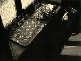 Th�o and Antoine Blanc & Demilly - Glasses, Tray and Pitcher