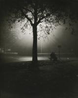Brassai (attributed to) - Couple on Bench at Night, Paris
