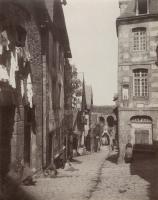 Henri Tournier - A Street in Bretagne in Sunlight and in Rain