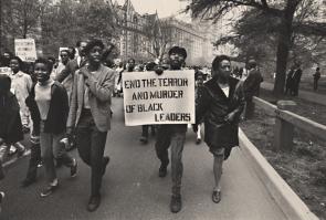 Tim Kantor - Black Power Demonstrators, New York City, NY