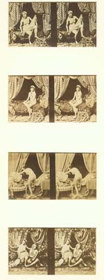 Felix Jacques Antoine Moulin - Four Nude Tableaus