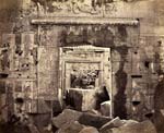Felix Teynard - Ruins of the Temple--Interior View of the Naos Kalabsha (Talmis), Egypt