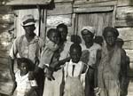 Carl Mydans - Lewis Hinter, Negro Client with His Family (Depressed), Lady's Island off Beaufort, SC
