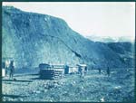 British Executive Engineer's Office - 24 Views of Mudgorge and the Earth Slippage Effect on the Rail Line to Quetta