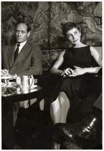 Dominique Berretty - Actress Audrey Hepburn with Mel Ferrer