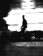 Michael Philip Manheim - The Cyclist (Halloween Parade in Alliance, OH)