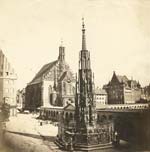 A. Zeiser - Sch�ner Brunnen mit Kathol.  Kirsche Zu Nurmberg