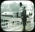 Underwood & Underwood - Theodore Roosevelt  Waving to Crowd from Steamboat (close up)