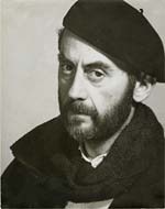Man Ray - Man Ray in Beret, Self Portrait