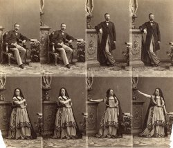 Andr� Disderi - "T" with Camara Leine
