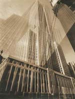 Edward J. Steichen - The May Pole (Empire State Building), NY Multiple Exposure