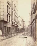 Charles Marville - Rue Volta de la Rue Borda, Paris