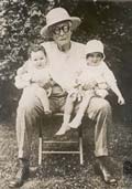 Wide World Photos - J. D. Rockefeller and Children