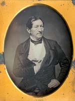 Rufus P. Anson (attributed to) - Portrait of Man with Hand in Suit