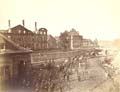 Saglio & Peter Baudelaire - Siege de Strasbourg, Prefecture et Theatre